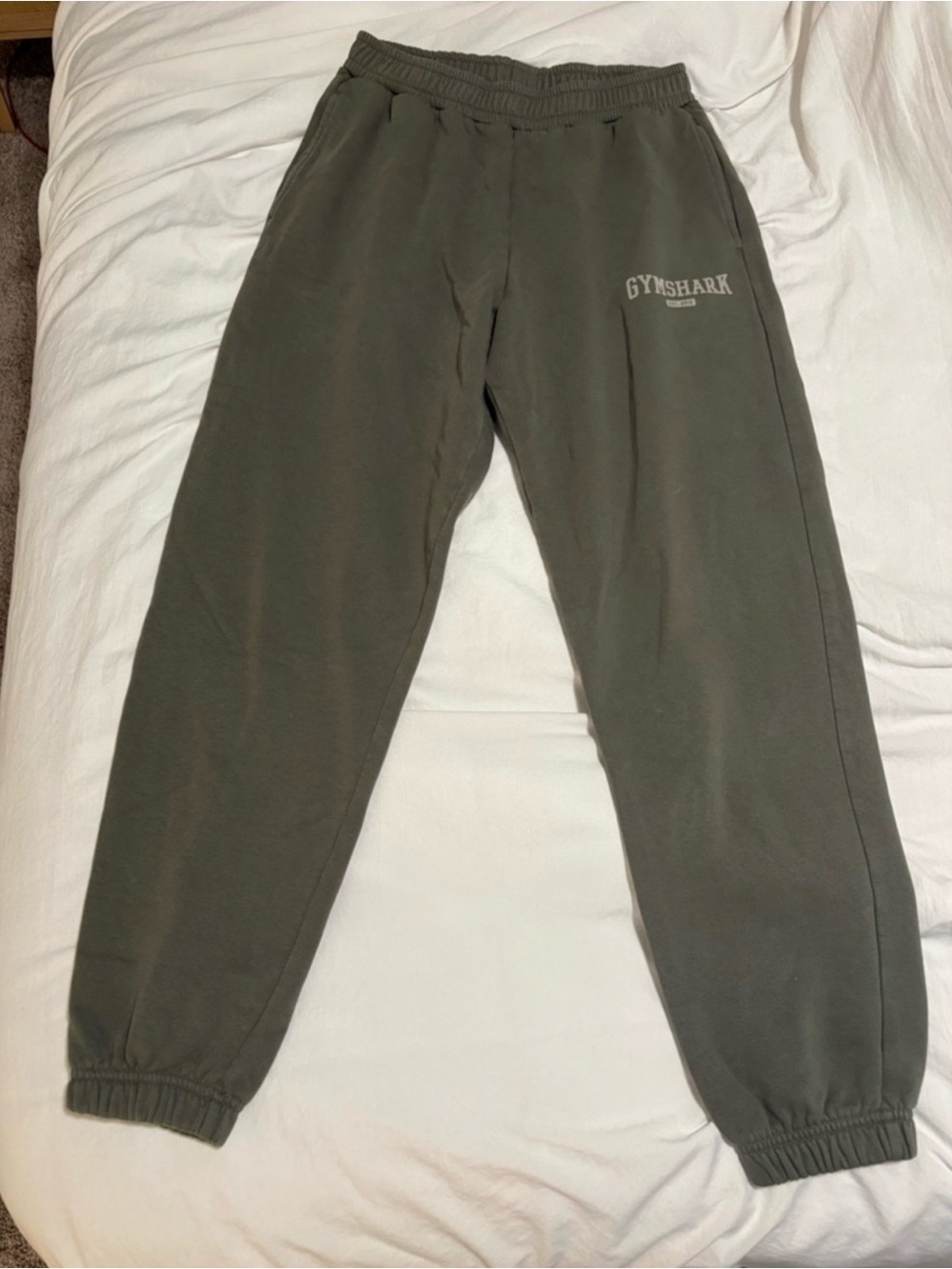 Gymshark Olive Green Men's Jogger Sweatpants